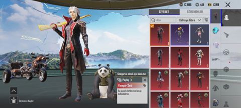 Pubg Mobile hesabı – zəngin skin və kolleksiya - Xarakter geyimləri — Masazır