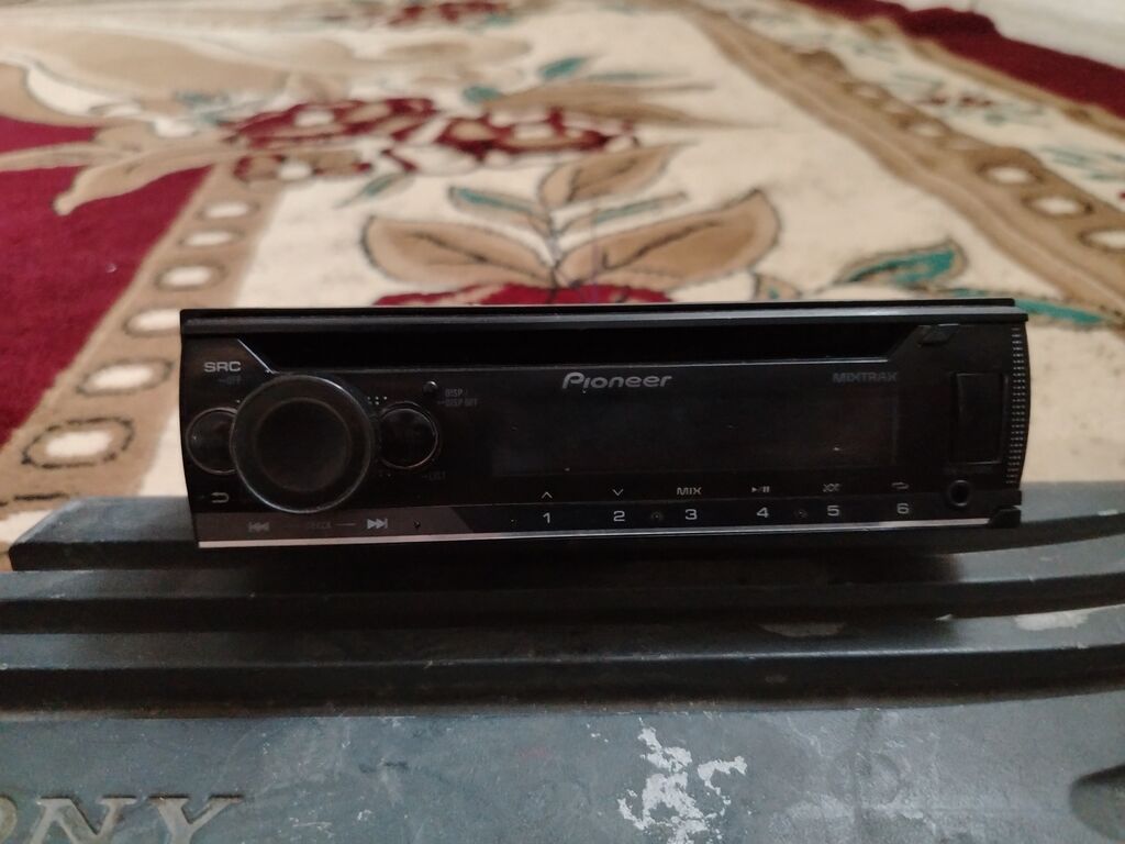 Avtomobil üçün audio paket Tərkib: - Pioneer avtomobil maqnitofonu — Avtomobil akustikası, Yevlax (2)