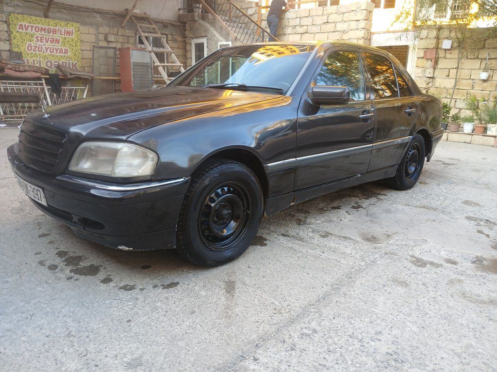 Mercedes C 180, 1.8 L, 1995 il, 555 000 km 90-DK-397 — Avtomobillər, Bakı (9)