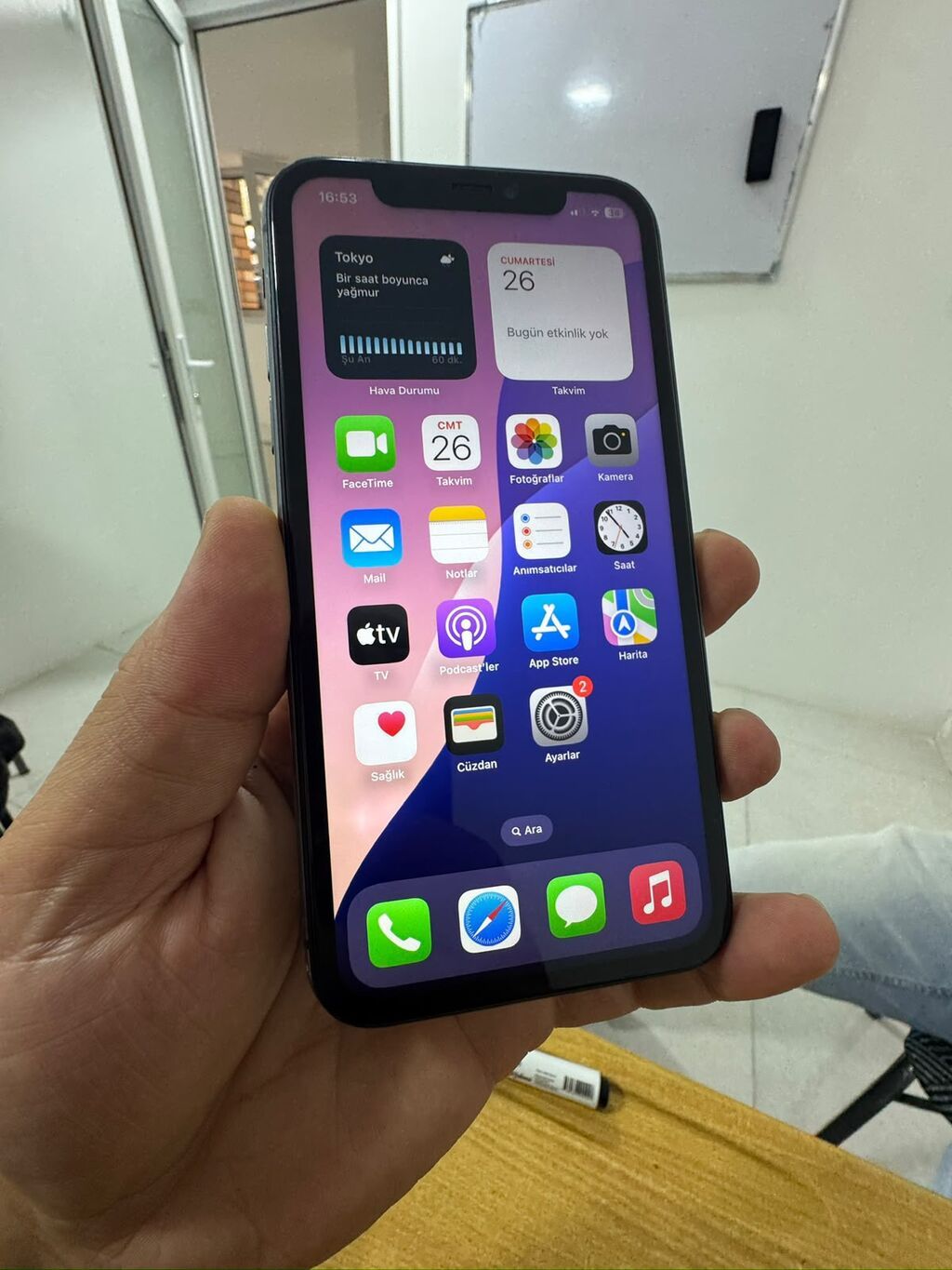 IPhone 11, 64 GB, Qara, Barmaq izi, Face ID — Apple iPhone, Novxanı (3)