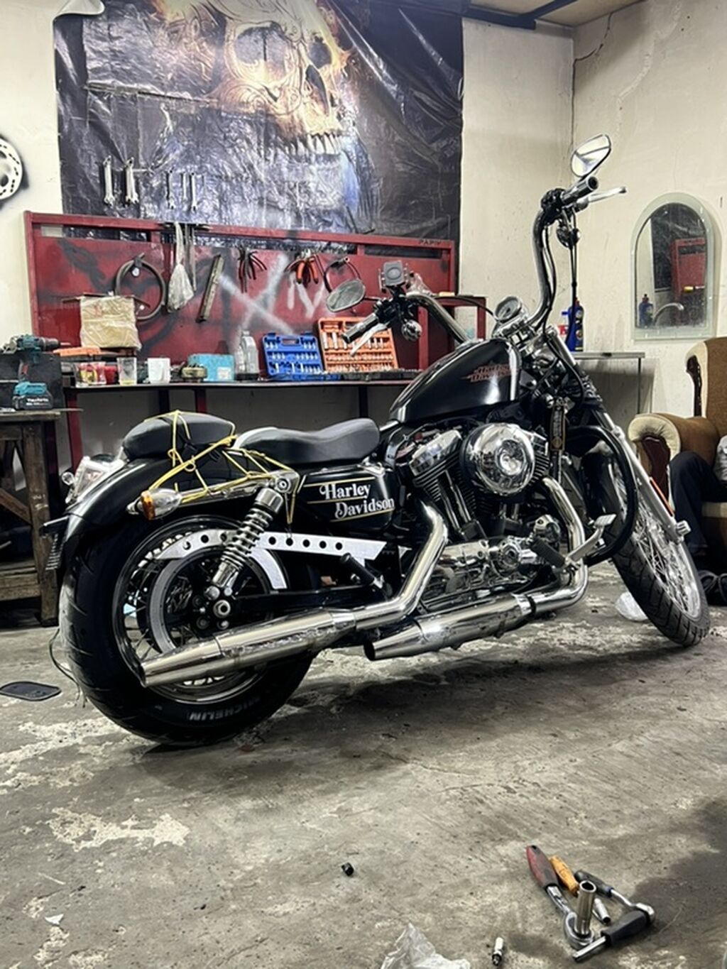 Harley Davidson - Sportster — Motosikletlər, Gəncə (2)