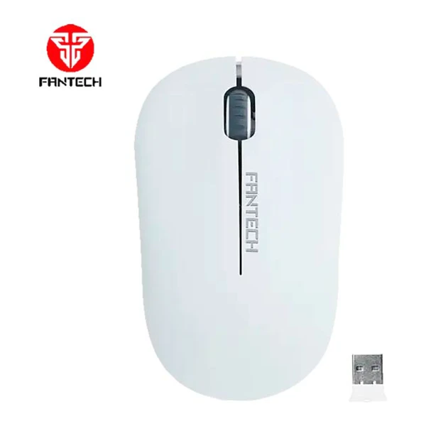 Fantech W188 2.4Ghz White Wireless Mouse — Mallar, Bakı