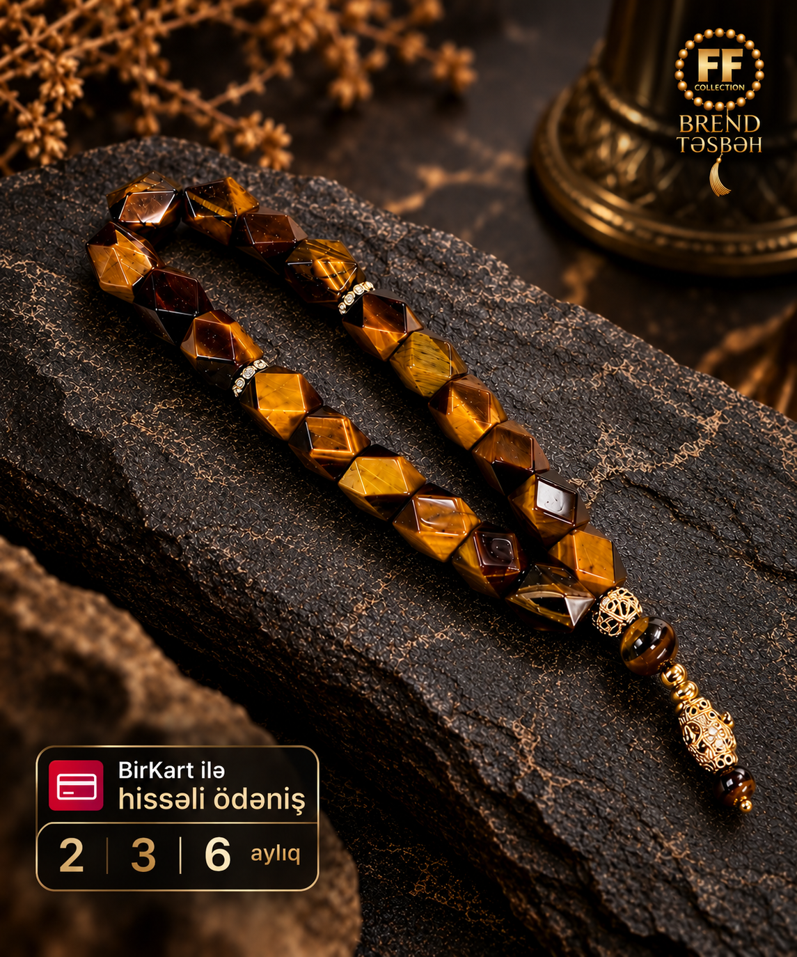 Təsbeh FF Collection təbii daş — Bakı