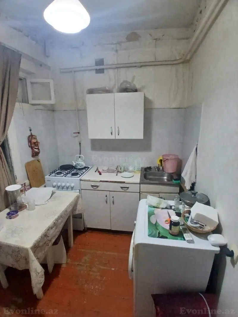 Satılır 2 otaqlı Mənzil Köhnə tikili 52 m² Bakı, Xətai r., Əhmədli m — Mənzil, Bakı (5)