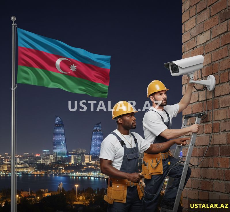 Kamera ustasi — Təhlükəsizlik sistemlərinin təmir və qurulması, Bakı (4)