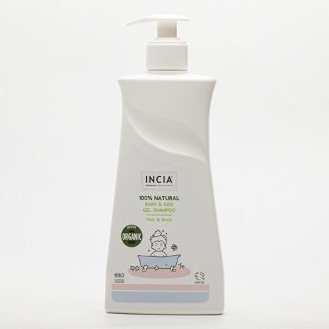 Orqanik uşaq şampunu Incia 350 ml — Bakı