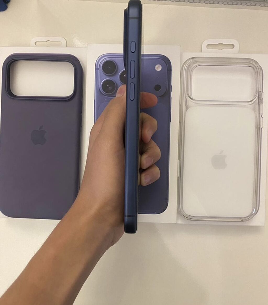 IPhone 17 Pro Max, 256 GB, Göy, Simsiz şarj — Apple iPhone, Masazır (2)