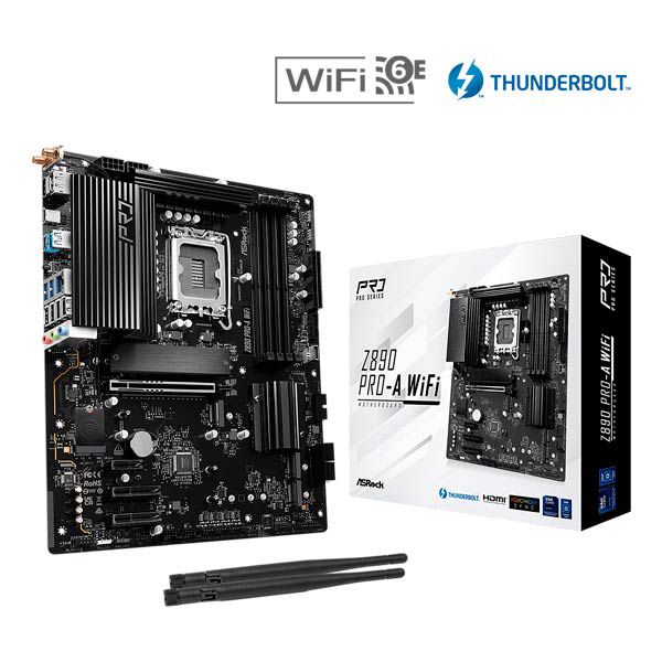 ASRock Z890 Pro-A WiFi Motherboard — Mallar, Bakı
