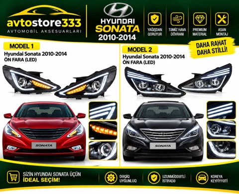Hyundai Sonata 2010-2015 LED farası — Bakı