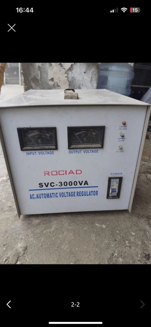 Rociad SVC-3000VA avtomatik gərginlik tənzimləyicisi — Bakı