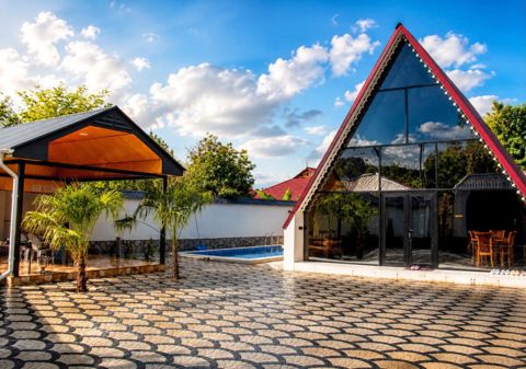 Satılır 3 otaqlı həyət evi/bağ evi 84.4 m² — Qəbələ