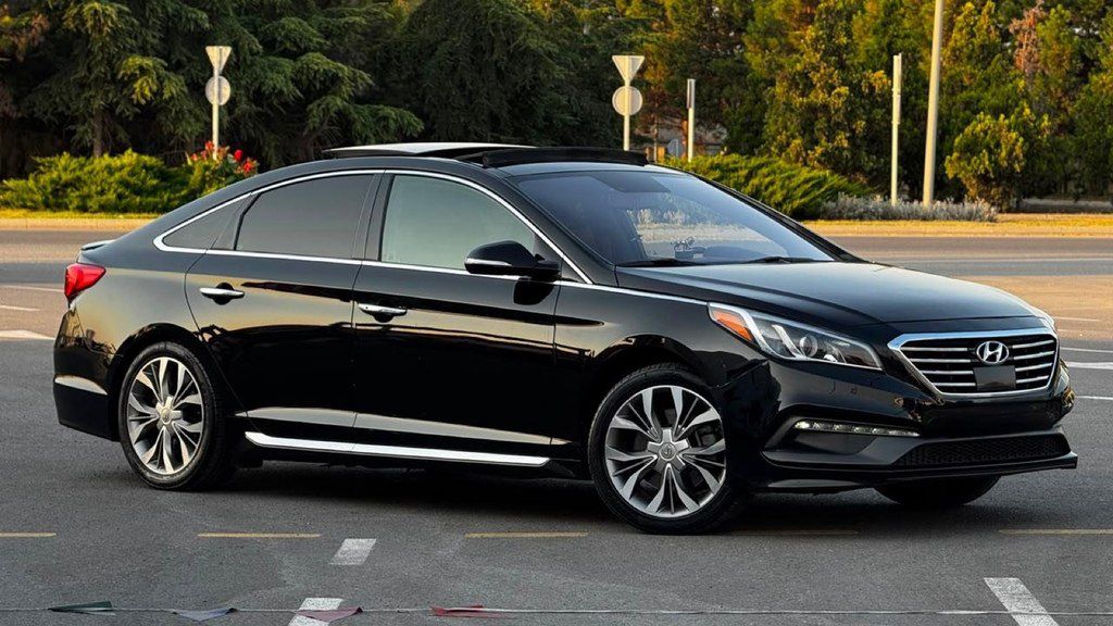 Hyundai Sonata, 2.0 L, 2015 il, 161 000 km — Avtomobillər, Gəncə (3)