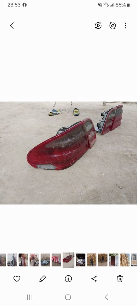 Mercedes arxa stopları — Bakı