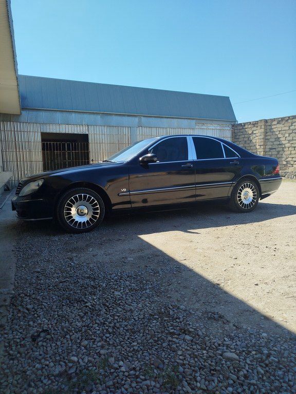 Mercedes S 430, 4.3 L, 2000 il, 400 700 km 77-FL-751 — Avtomobillər, Şəmkir (8)