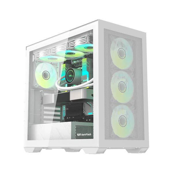 Aigo DarkFlash DLX4000 Mesh White Selection PC Case — Mallar, Bakı