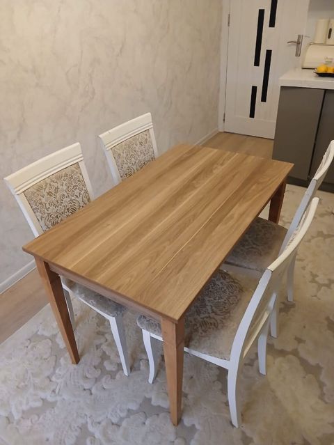 Masa desti. 120azn. 4 stulla. Stulda laxlama var ünvan yeni — Min bir xirdavat dunyasi — Furniture