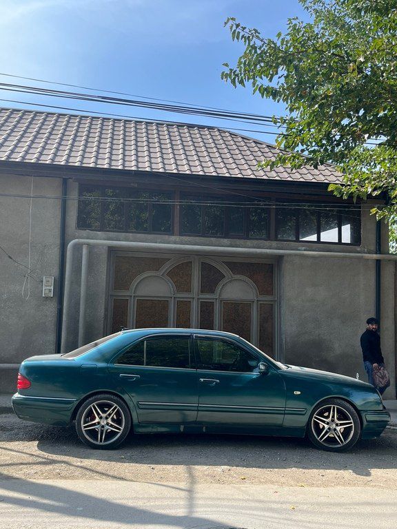 Mercedes E 320, 3.2 L, 1995 il, 250 000 km — Avtomobillər, Şəmkir (7)