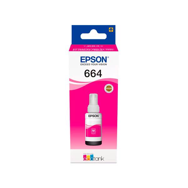 Epson 664 MG Ink Bottle (Magenta) - 70 ml — Mallar, Bakı