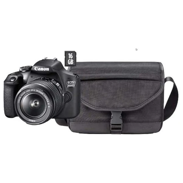 Canon EOS 2000D Kit Black — Bakı