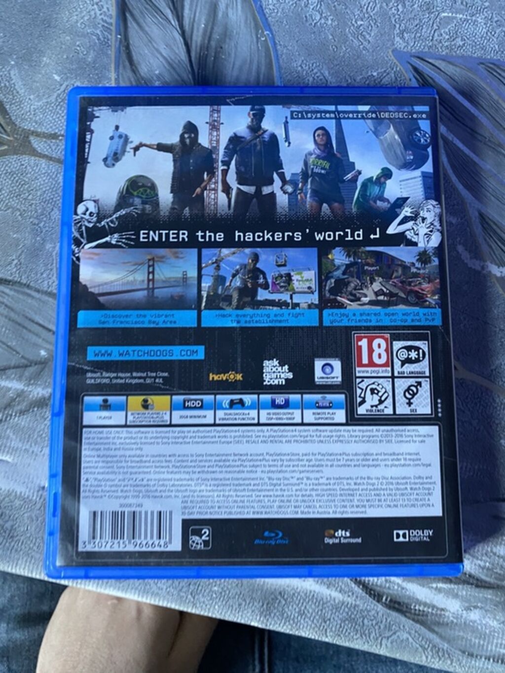 Məhsul: Watch Dogs 2 – PS4 (Blu‑ray disk) - Platforma: PlayStation 4 — Konsol oyunları, Bakı (2)