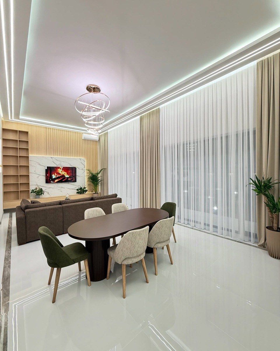 İcarəyə verilir 5 otaqlı həyət evi/bağ evi 400 m² — Ev, villa, Bakı (10)