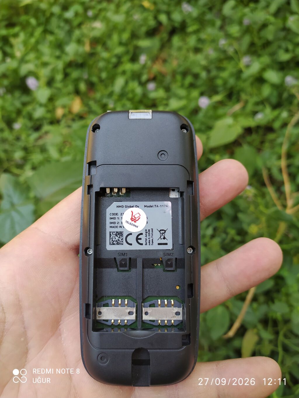 Nokia 105 4G, rəng - Qara — Nokia, Şirvan (5)