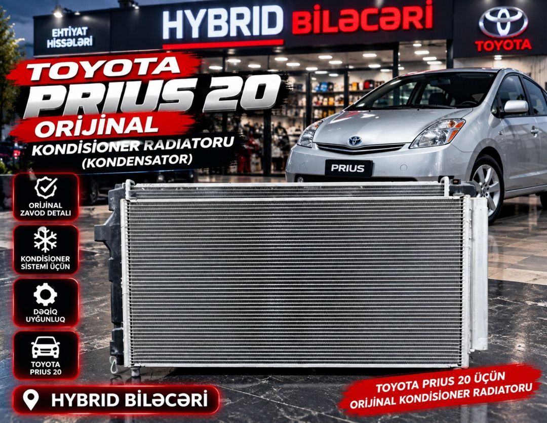 Toyota Prius 20 radiatoru — Ehtiyat hissələri və aksesuarlar, Bakı