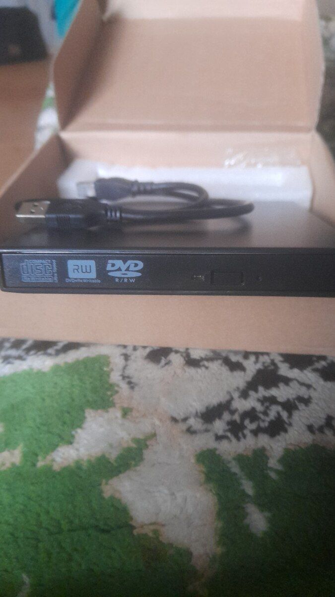 Cd rom usb 2.0external Drive user manual — Periferik cihazlar, Bakı (3)