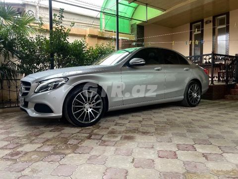 Mercedes C 200 1.6 L, 2017, 162 500 km — Bakı