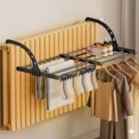 Paltar üçün quruducu 2936, mavi, 45-80х35 sm — Bakı