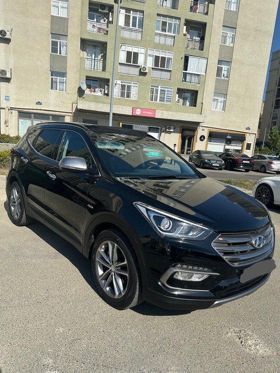 Hyundai Santa Fe, 2.0 L, 2017 il, 158 000 km — Avtomobillər, Bakı (5)