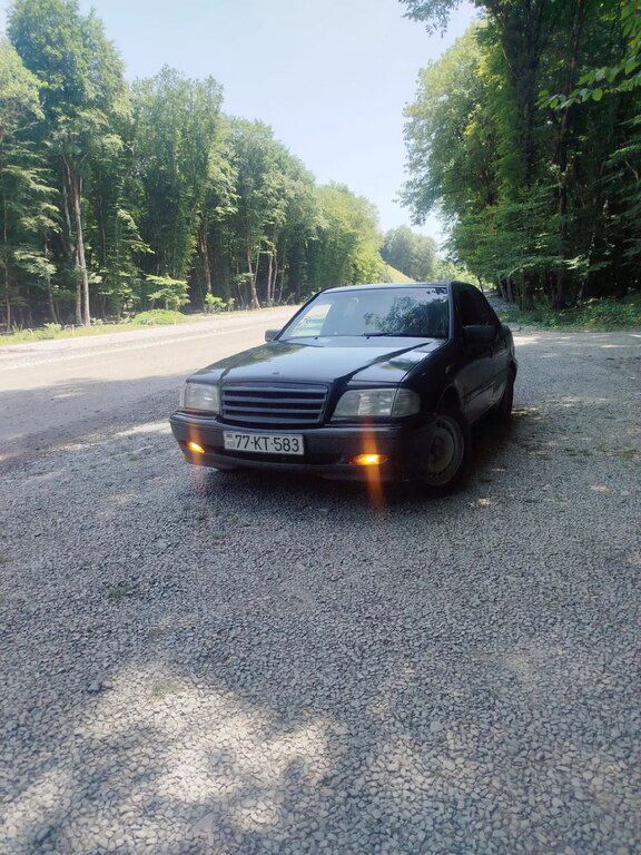 Mercedes C 200, 2.0 L, 1996 il, 350 000 km 77-KT-583 — Avtomobillər, Qəbələ (4)