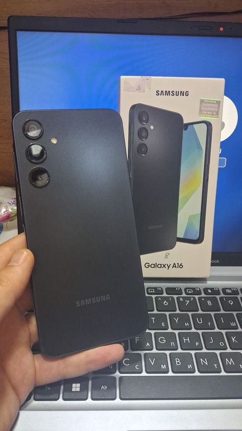 Samsung Galaxy A16, 128 GB, rəng - Qara, Face ID — Mingəçevir