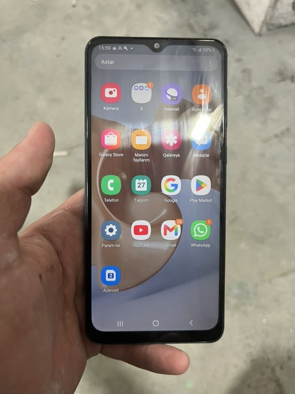 Samsung Galaxy A02, 32 GB, rəng - Mavi — Samsung, Digah (7)