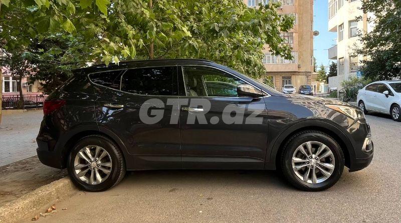 Hyundai Santa Fe 2.0 L, 2017, 61 000 mil — Avtomobillər, Bakı (2)