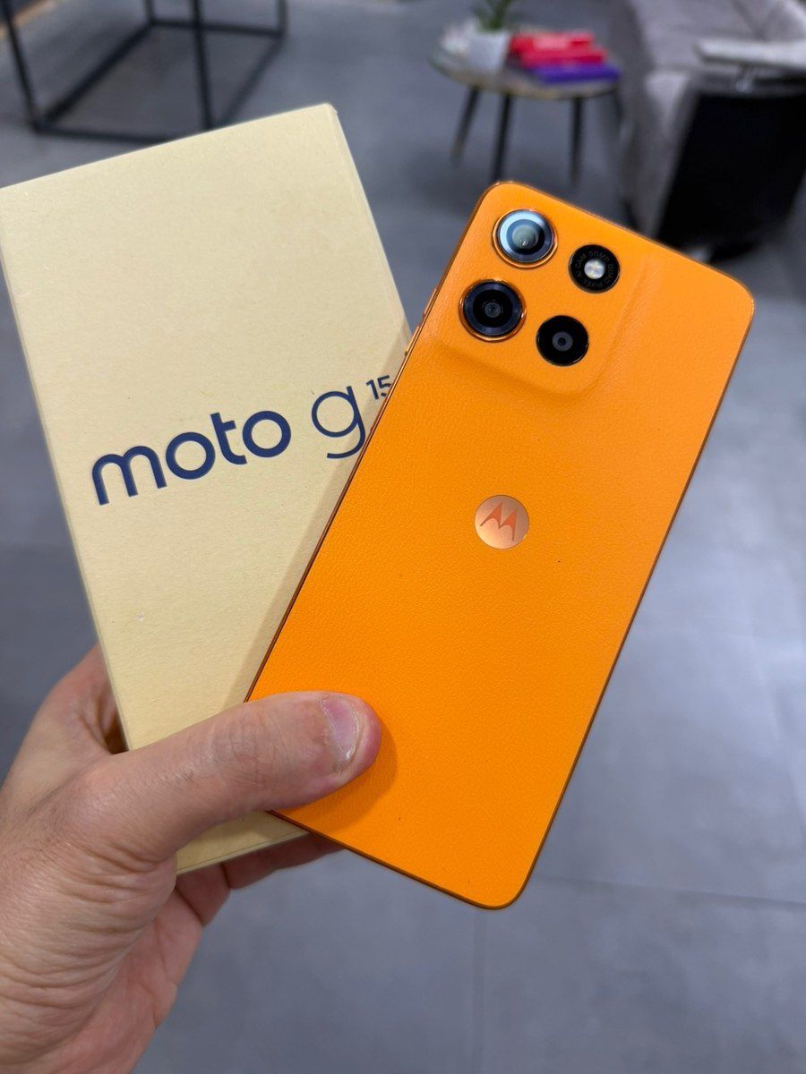 Motorola Moto G15 Sunrise Orange 256GB/8GB — Smartfonlar, Bakı (5)