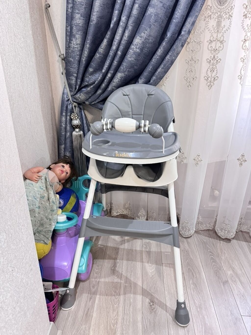Uşaqlar üçün yemək kreslosu – Kidilic brendi Xüsusiyyətlər: - Rəng — Qidalandırma stulları, Bakı (3)