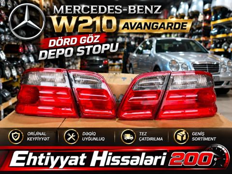 Mercedes-Benz W210 Avangarde arxa işıqları — Bakı