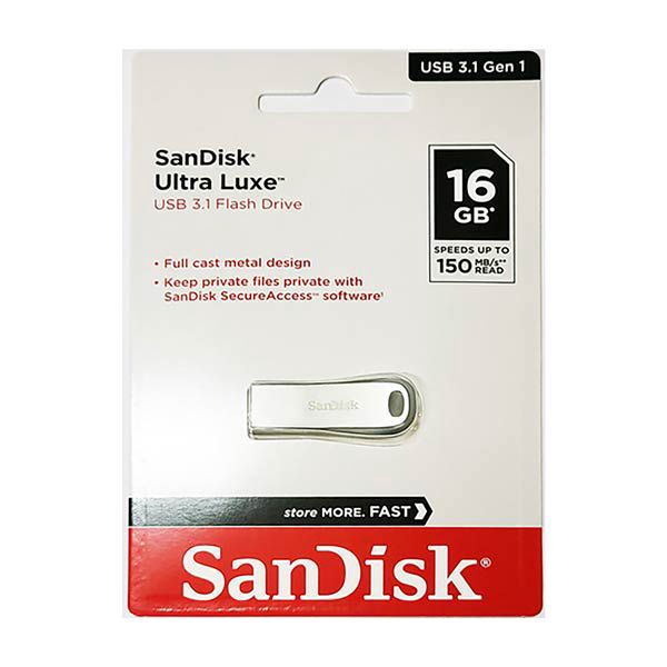 SanDisk Ultra Luxe 16GB Flash Drive — Mallar, Bakı