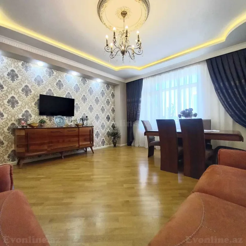 Satılır 2 otaqlı Mənzil Yeni tikili 90 m² Bakı, Nərimanov r — Mənzil, Bakı (4)