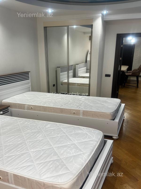 Kirayə 3 otaqlı Bina evi menzil (Yeni tikili), 114 m², Nizami rayonu — Mənzil, Bakı (9)