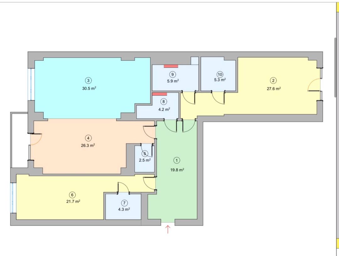 Satılır 3 otaqlı yeni tikili 170 m² — Mənzil, Bakı (3)