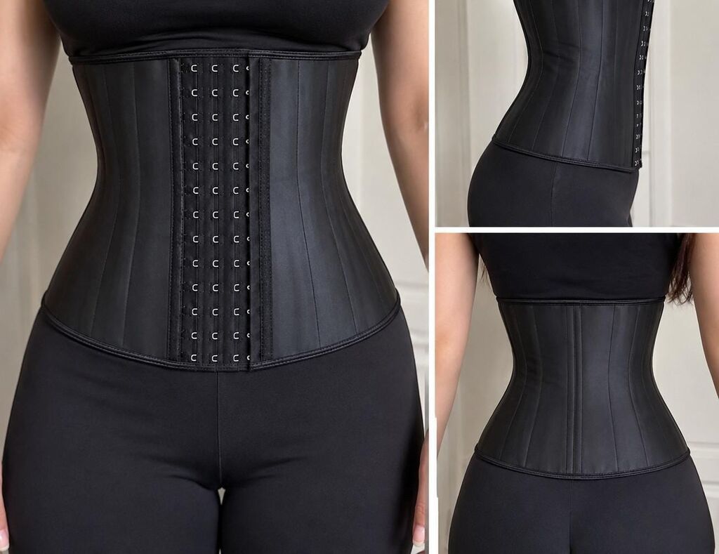 Qadınlar üçün bel formalaşdıran korset - Rəng: qara - Material — Korsete, Bakı