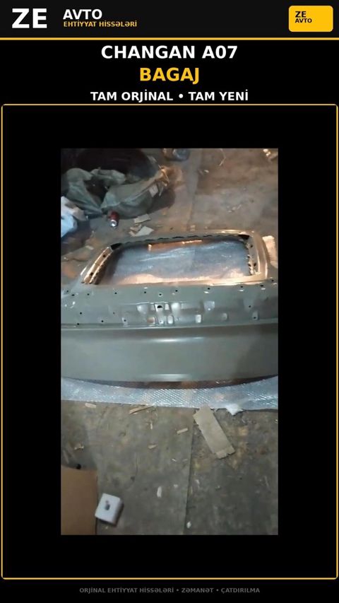Changan A07 baqajı — Bakı