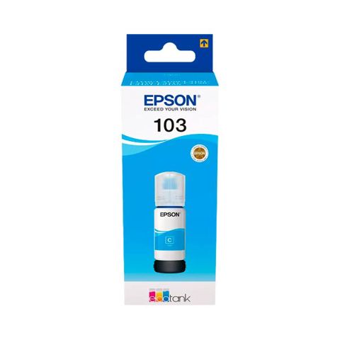 Epson 103 EcoTank Cyan ink bottle - 70ml — Bakı