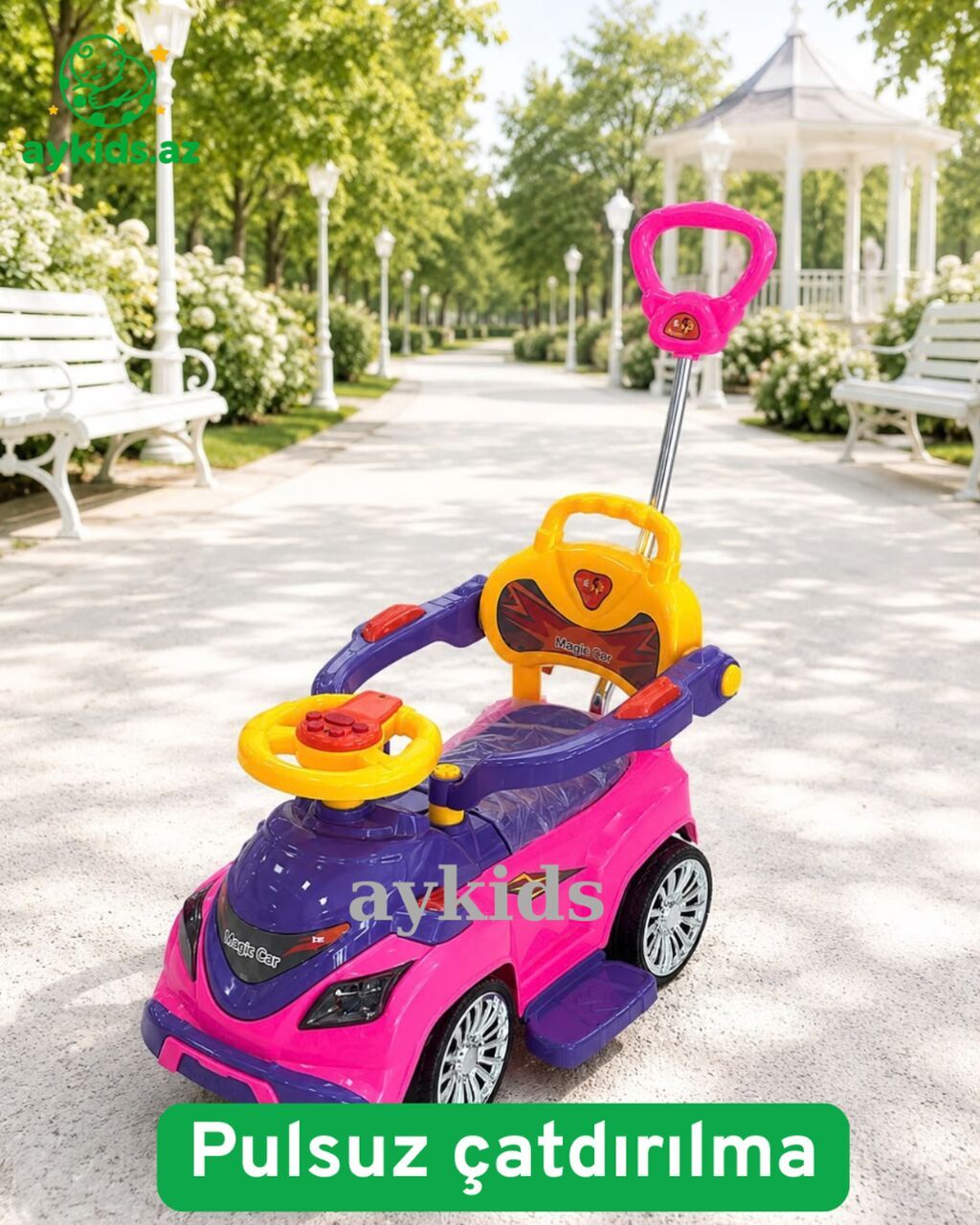 Bu ilin ən çox maraq görən və ən çox satılan magıc car modeli — Oyuncaq nəqliyyatı, Bakı (2)
