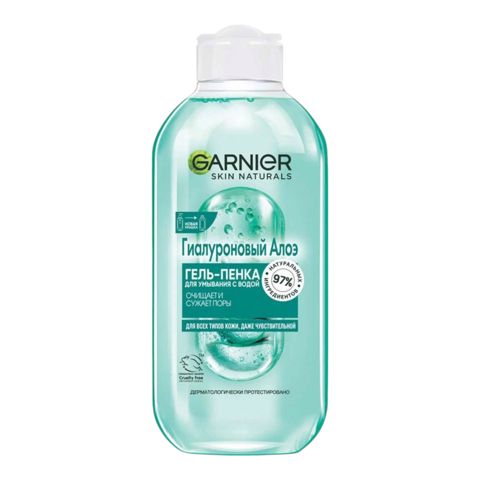 Üz üçün gel-köpük Garnier Hialuronik Aloe 200 ml — Bakı