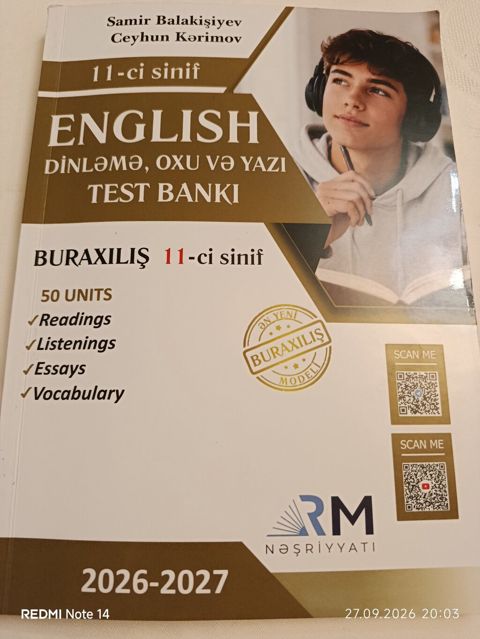 İngilis dili 11-ci sinif — Bakı