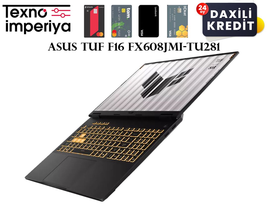Asus tuf F16 FX608JMI-TU281 90NR0NB1-M00JR0 — Noutbuklar, Bakı (4)