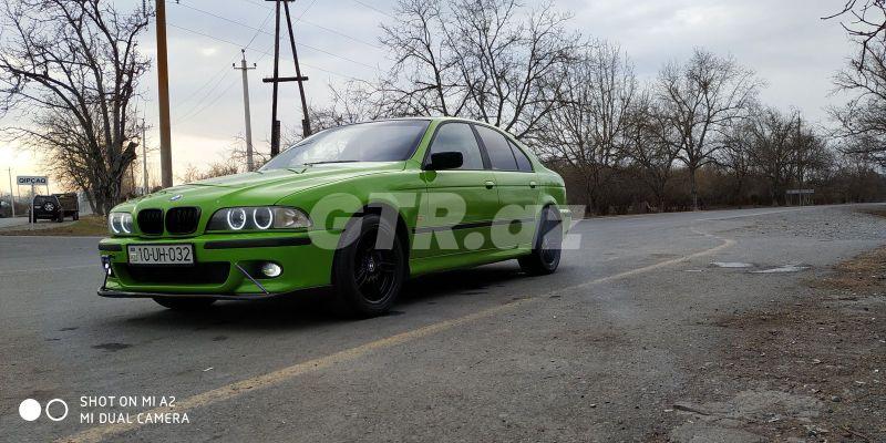 BMW 523 2.5 L, 1998, 500 000 km 10-UH-032 — Avtomobillər, Qax (4)